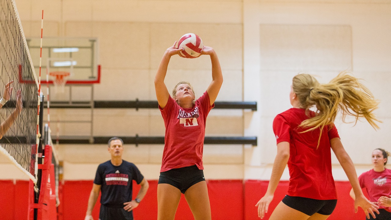LOOK Nebraska Volleyball Dream Camp Hail Varsity