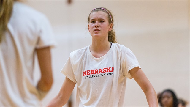 Look Nebraska Volleyball Dream Camp Hail Varsity