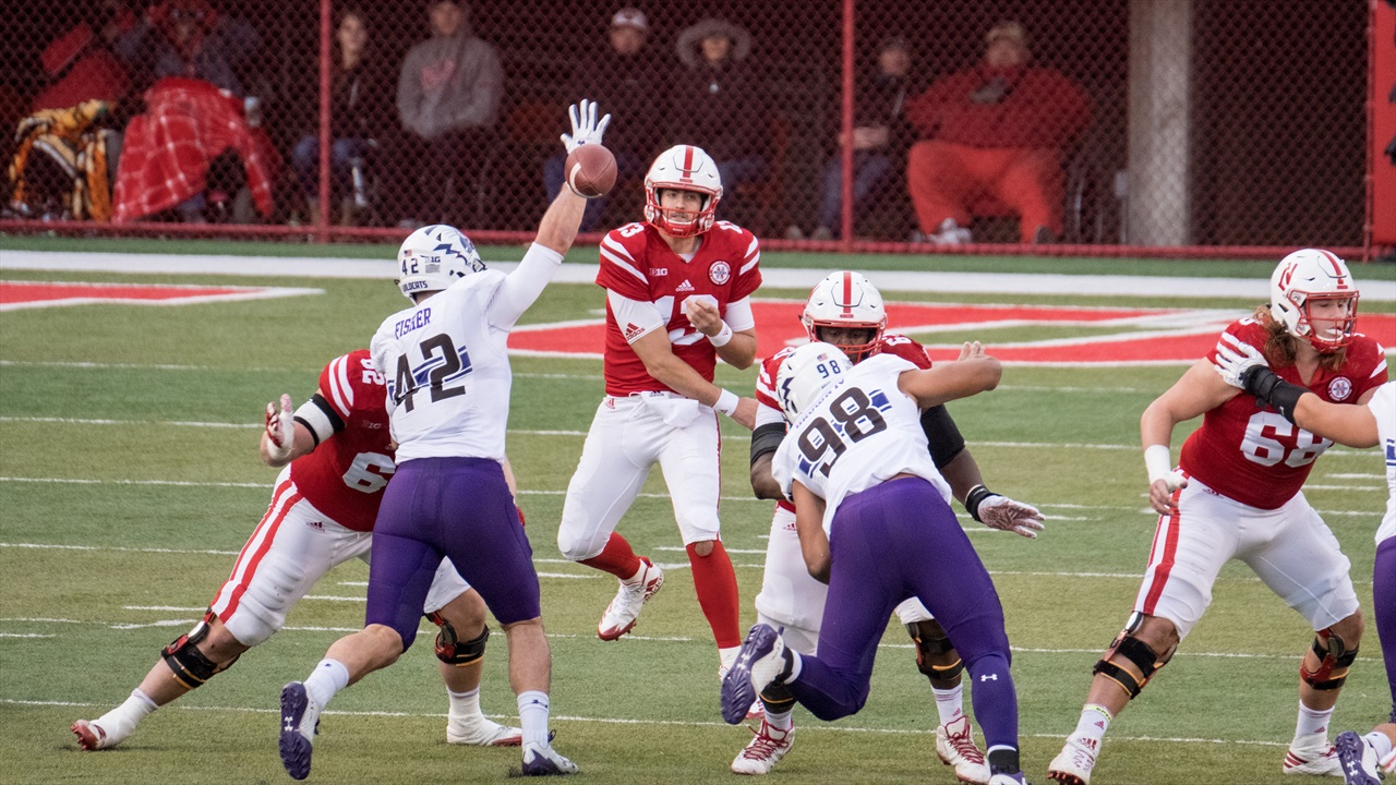 Huskers Still Motivated by Prospect of Postseason Play Hail Varsity