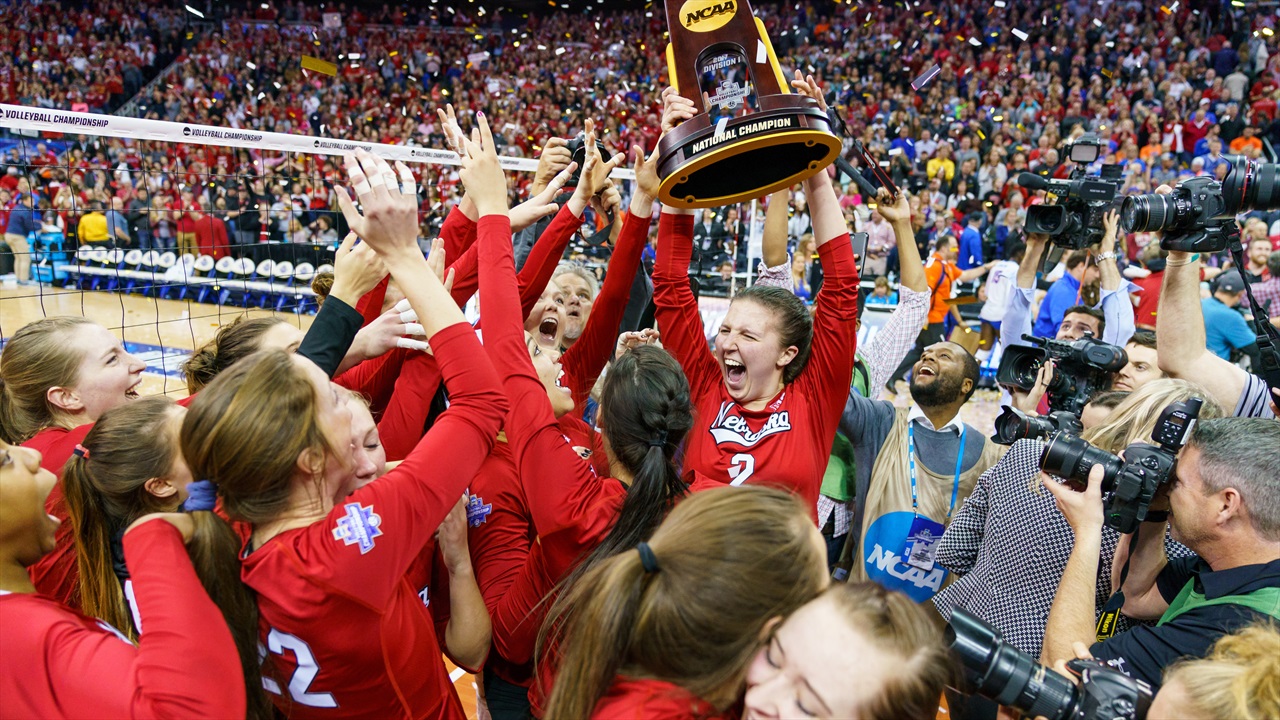 LOOK Nebraska Wins Fifth NCAA Volleyball National Championship Hail
